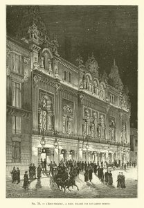 El Teatro Eden, en París iluminado por las lámparas de Siemens de French School